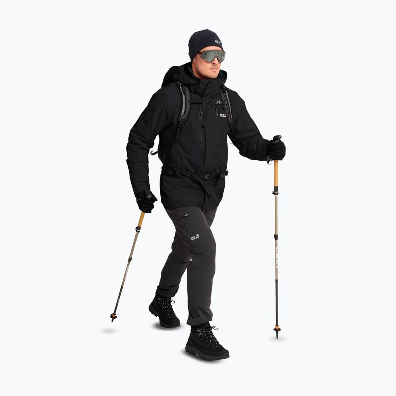 Geacă 3în1 pentru bărbați Jack Wolfskin Jasper Pro 3IN1 black 2