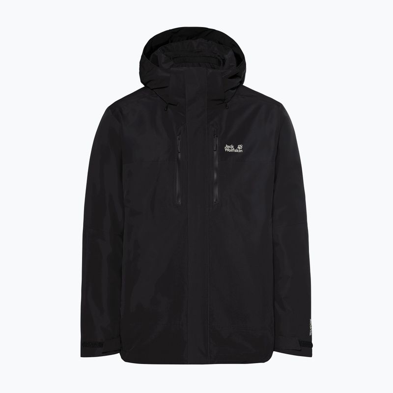 Geacă 3în1 pentru bărbați Jack Wolfskin Jasper Pro 3IN1 black 10