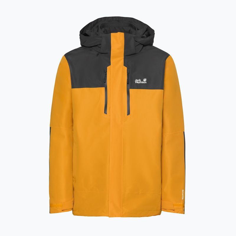 Geacă 3în1 pentru bărbați Jack Wolfskin Jasper Pro 3IN1 burly yellow jw 10