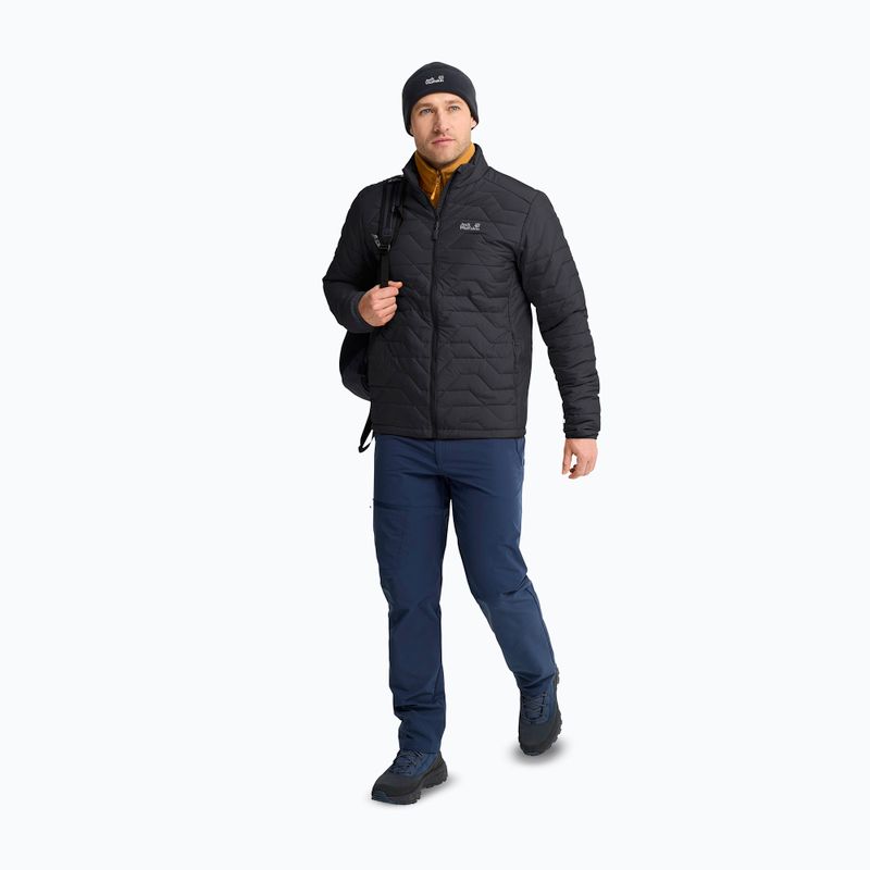 Geacă izolată pentru bărbați Jack Wolfskin Flextrek Ins black 2