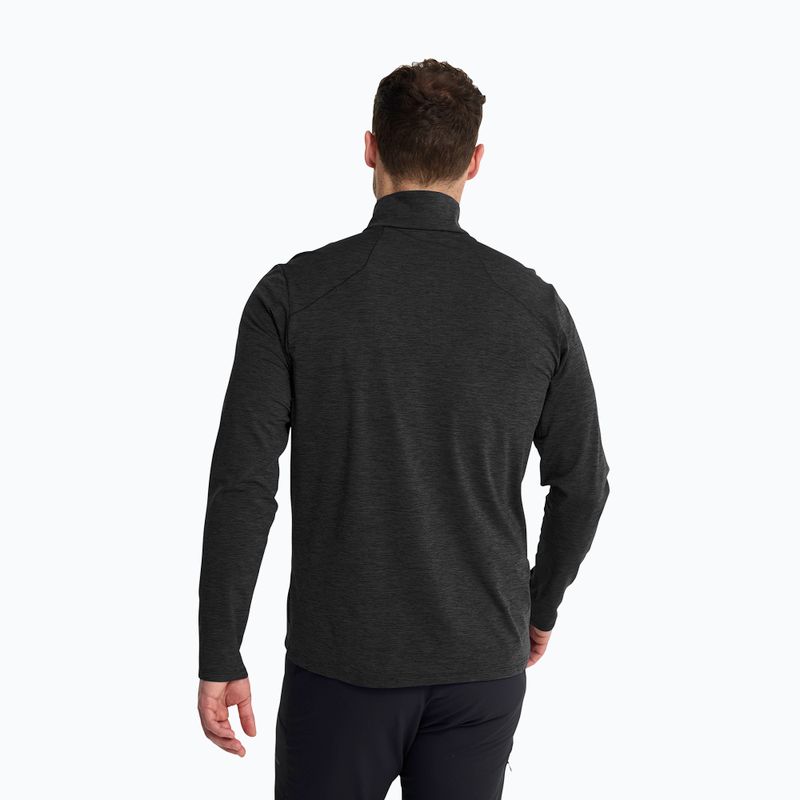 Bluză fleece pentru bărbați Jack Wolfskin Trail Half Zip black 2