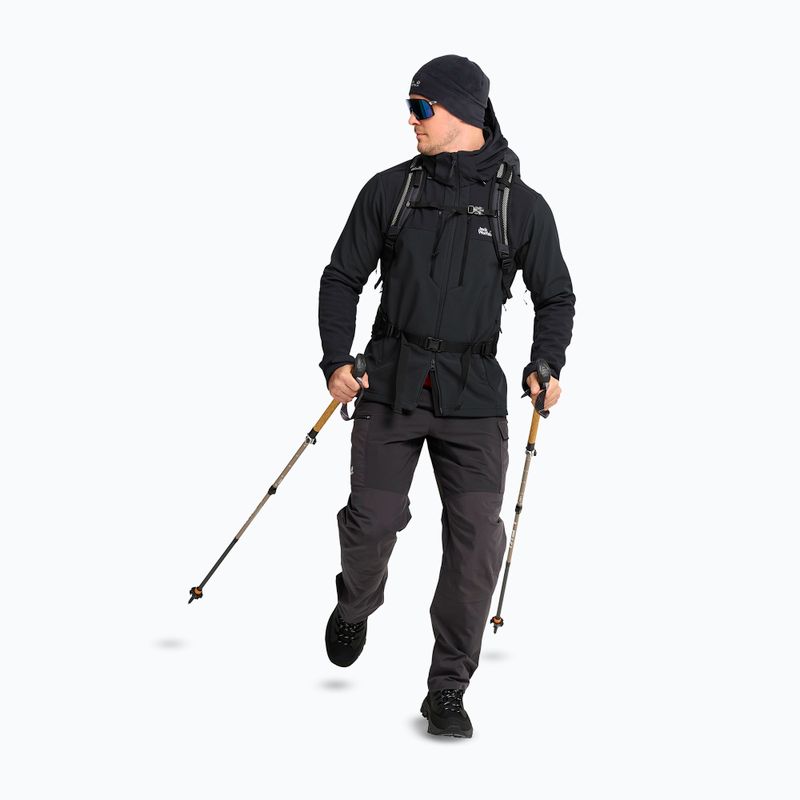 Geacă rezistentă la vânt pentru bărbați Jack Wolfskin Jasper phantom 2