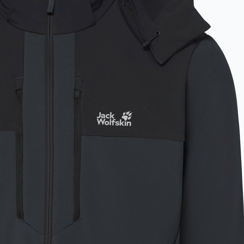 Geacă rezistentă la vânt pentru bărbați Jack Wolfskin Jasper phantom 12