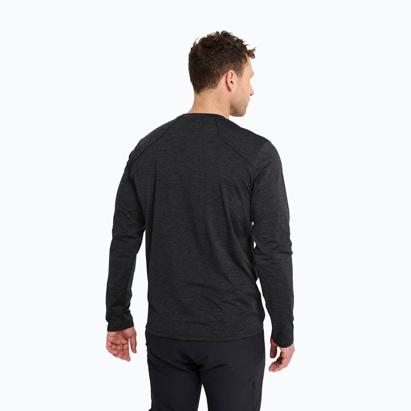 Longsleeve de trekking pentru bărbați Jack Wolfskin Trail black 3