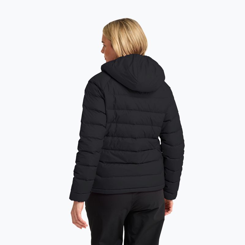 Geacă cu puf pentru femei Jack Wolfskin Wild Pass Down Hoody Rds black 3