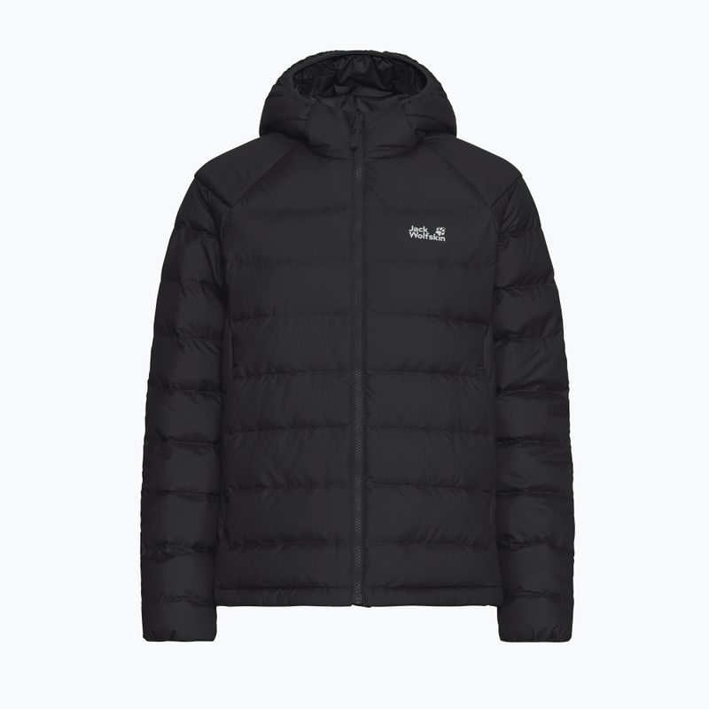 Geacă cu puf pentru femei Jack Wolfskin Wild Pass Down Hoody Rds black 7