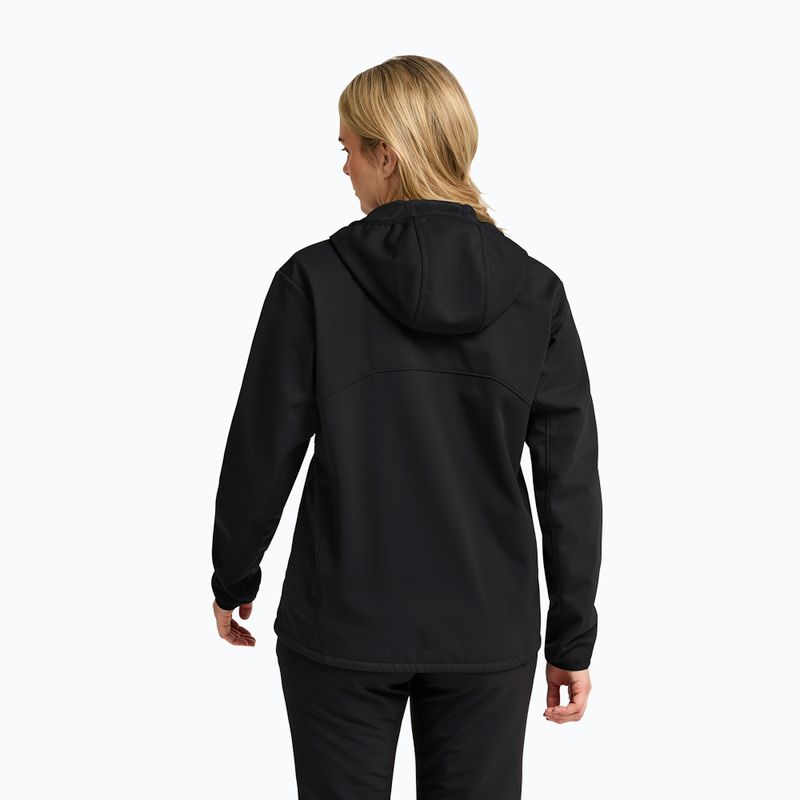 Geacă softshell pentru femei Jack Wolfskin Windhain 2 Hoody black 3