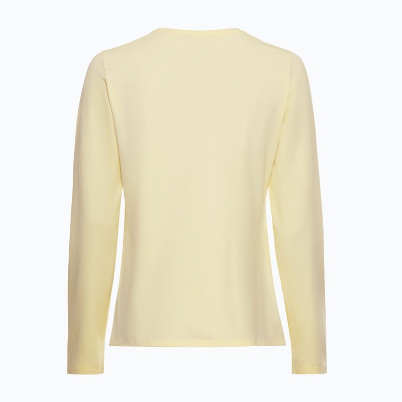 Longsleeve de trekking pentru femei Jack Wolfskin Trail vanilla cream 5