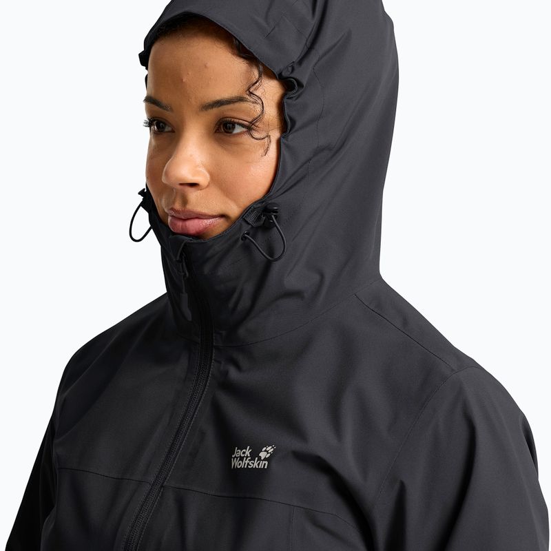 Geacă 3în1 pentru femei Jack Wolfskin Moonrise 2 3IN1 black 7