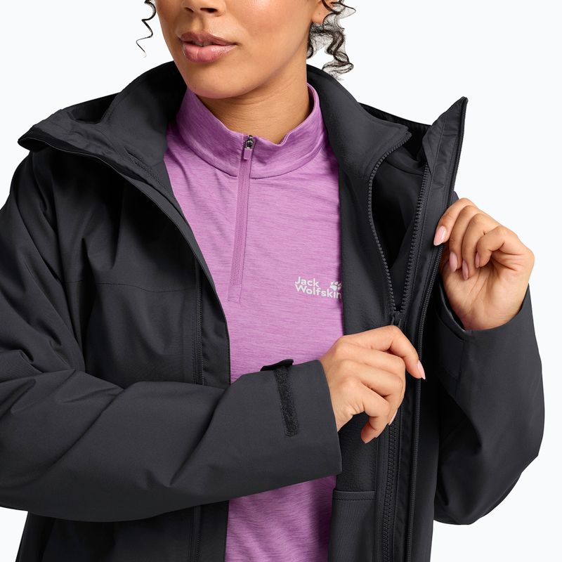 Geacă 3în1 pentru femei Jack Wolfskin Moonrise 2 3IN1 black 8