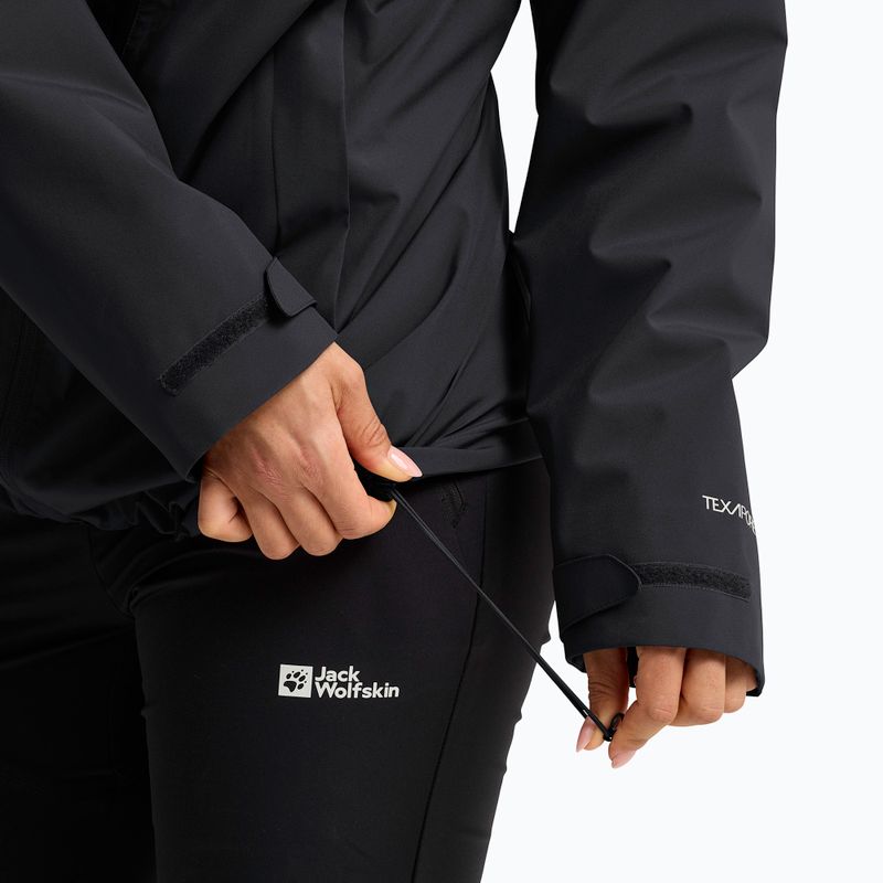 Geacă 3în1 pentru femei Jack Wolfskin Moonrise 2 3IN1 black 9