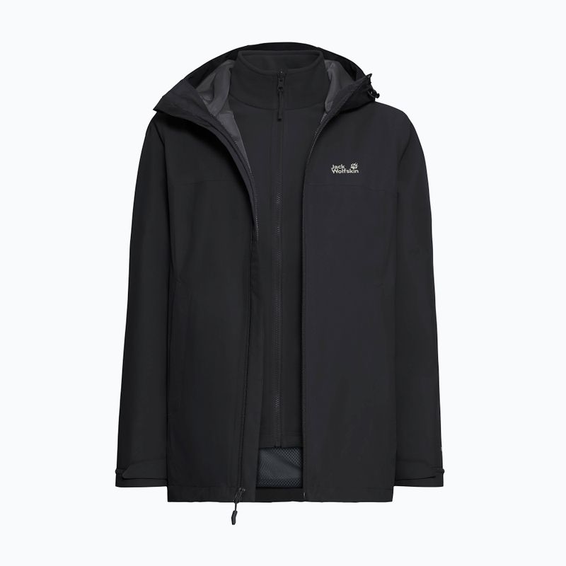 Geacă 3în1 pentru femei Jack Wolfskin Moonrise 2 3IN1 black 12