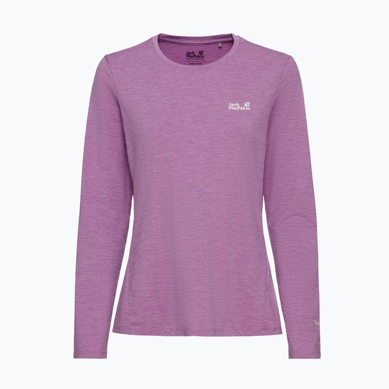 Longsleeve de trekking pentru femei Jack Wolfskin Trail vivid orchid 4
