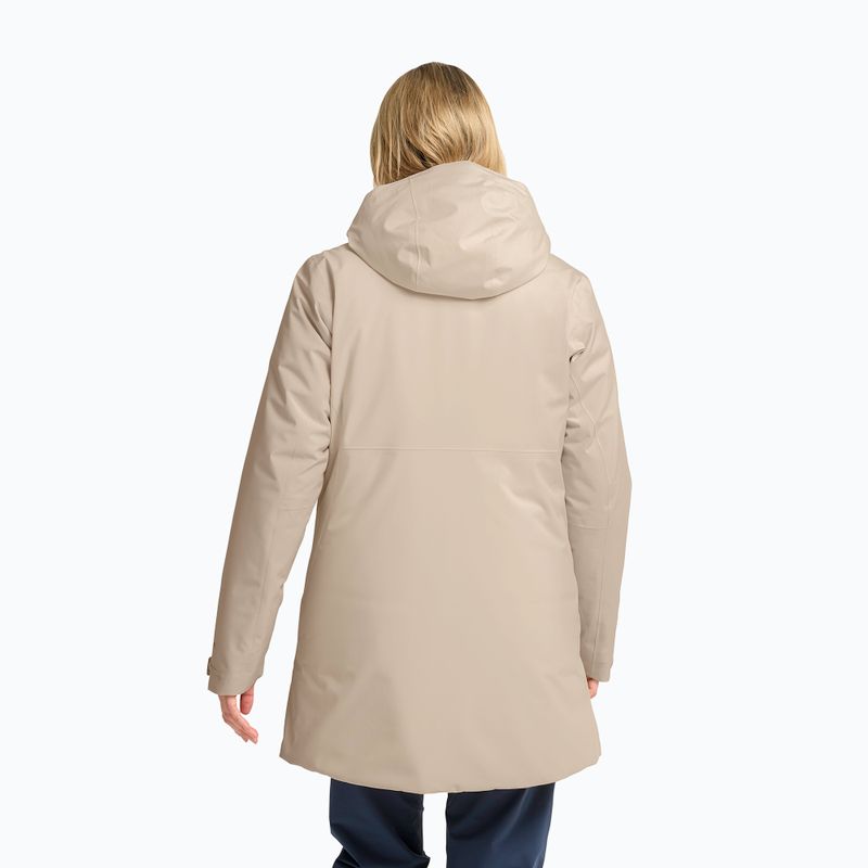 Geacă de ploaie pentru femei Jack Wolfskin Heidelstein 2 Ins oyster 3