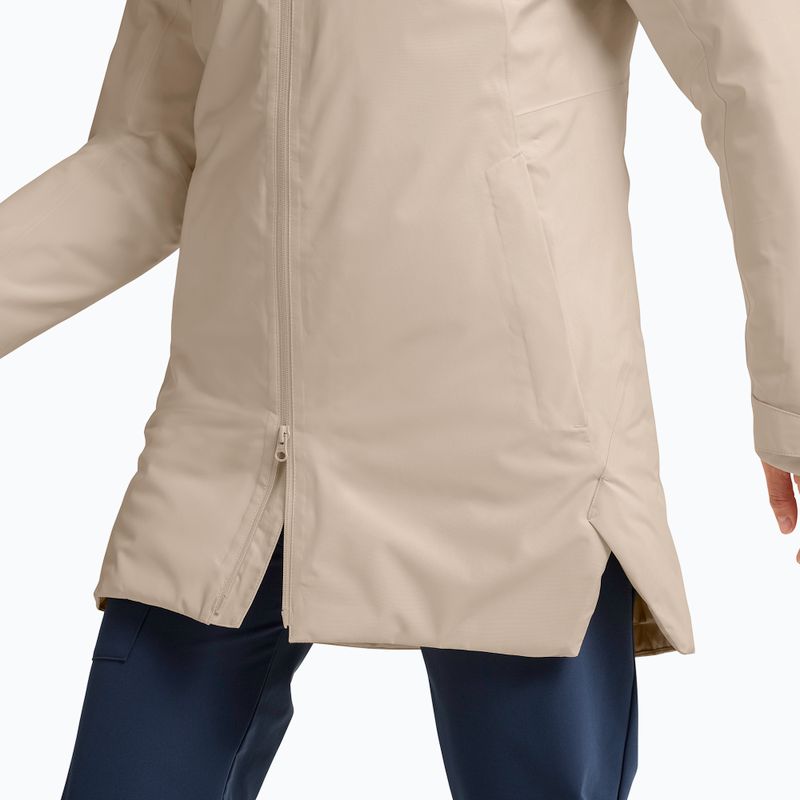 Geacă de ploaie pentru femei Jack Wolfskin Heidelstein 2 Ins oyster 5