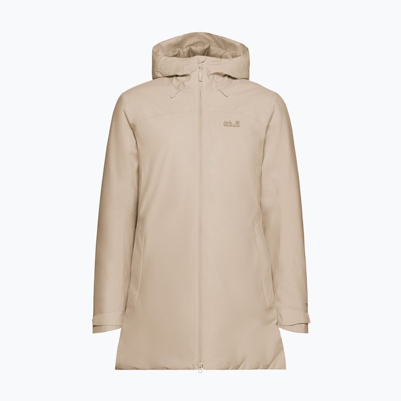 Geacă de ploaie pentru femei Jack Wolfskin Heidelstein 2 Ins oyster 7