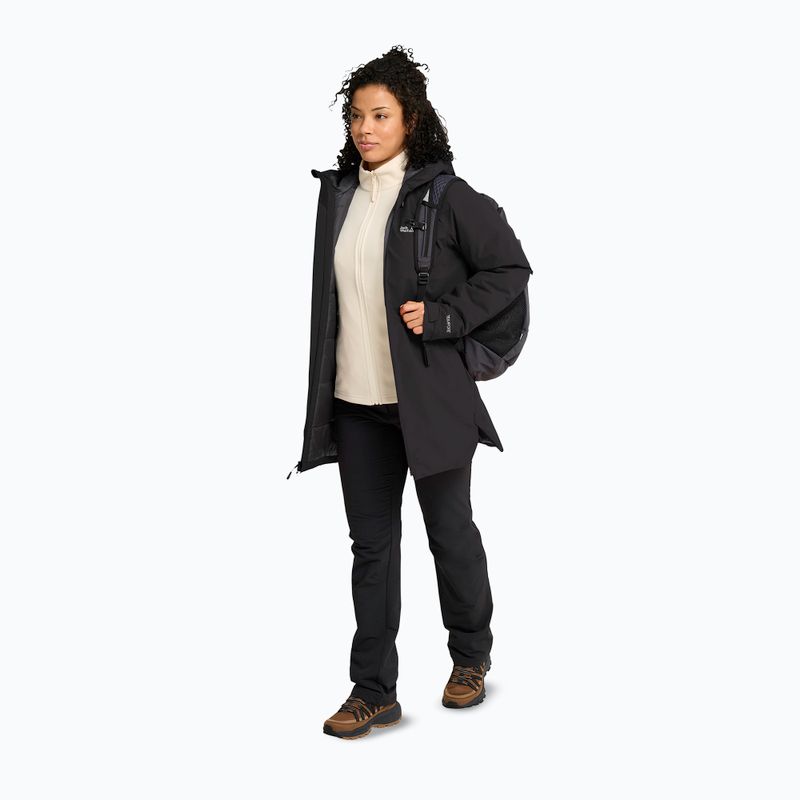 Geacă de ploaie pentru femei Jack Wolfskin Heidelstein 2 Ins black 2
