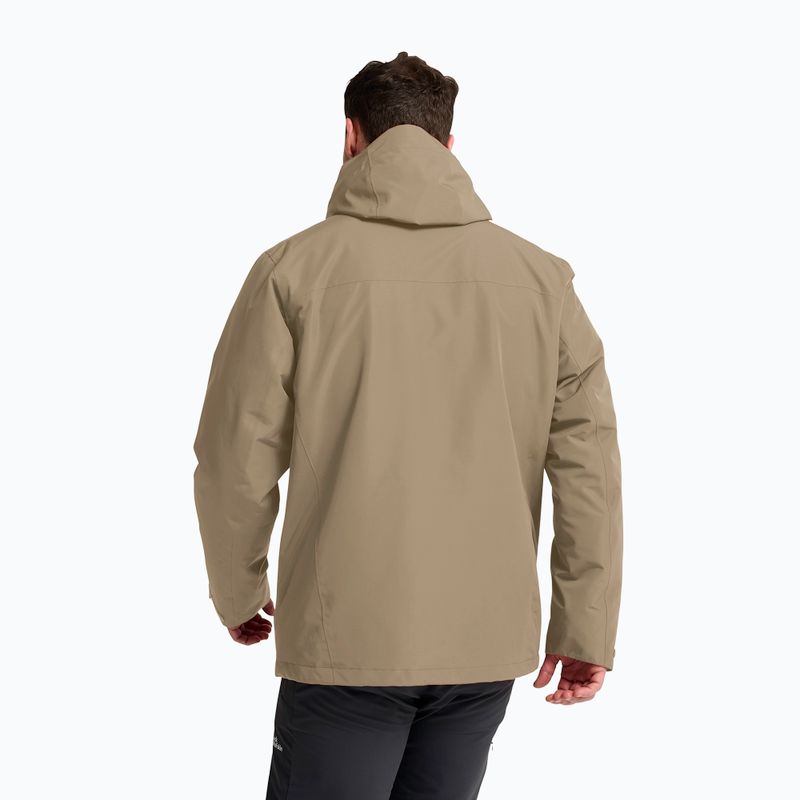 Geacă 3în1 pentru bărbați Jack Wolfskin Stonelite 3In1 hazel wood 3