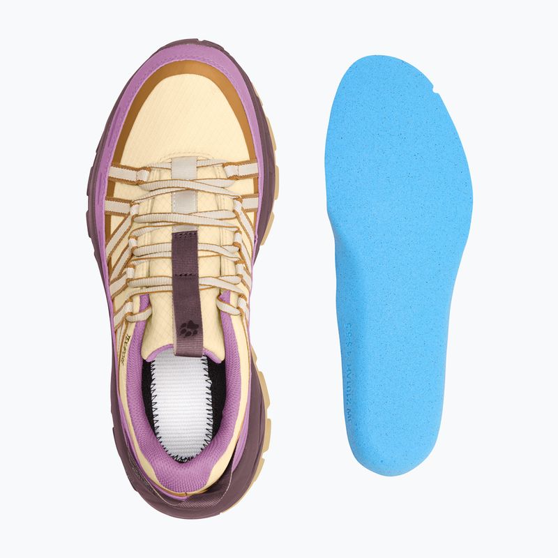 Încălțăminte de drumeție pentru femei Jack Wolfskin Wild Hike Texapore Low Vanilla Cream 6