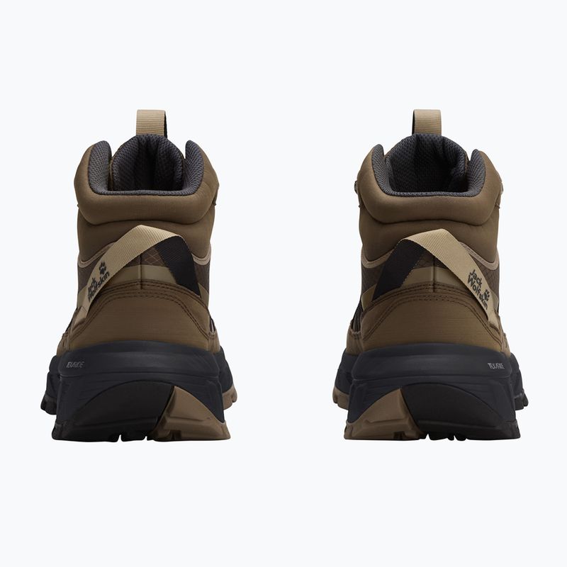 Încălțăminte de drumeție pentru femei Jack Wolfskin Wild Hike Texapore Mid fawn 3