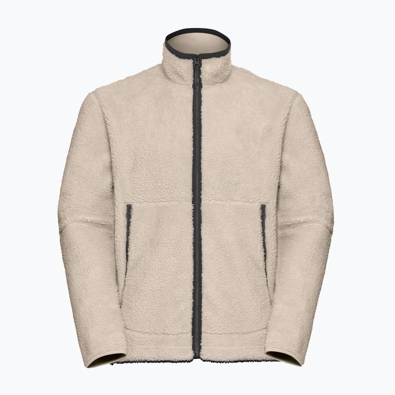 Bluză fleece pentru bărbați Jack Wolfskin Stone Lite oyster 7