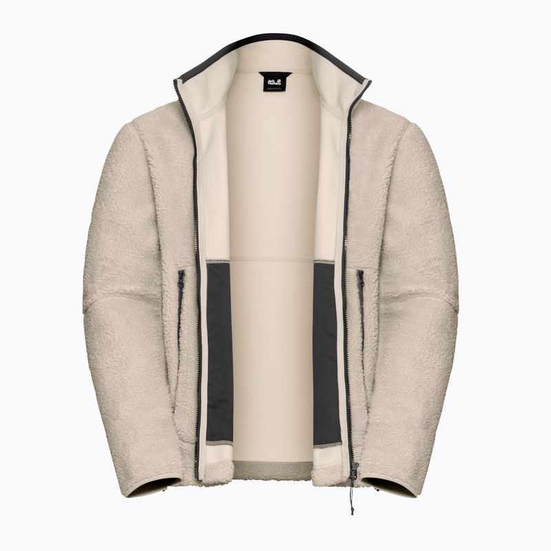 Bluză fleece pentru bărbați Jack Wolfskin Stone Lite oyster 9