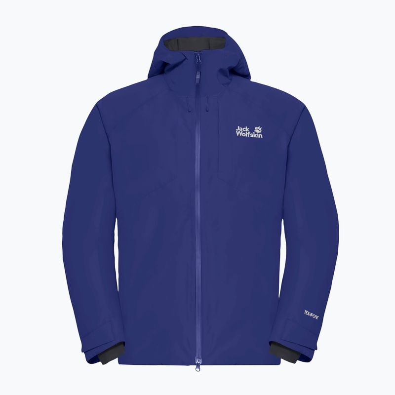 Geacă cu puf pentru bărbați Jack Wolfskin Icecape 2 l Down Ins Rds glow ink 7