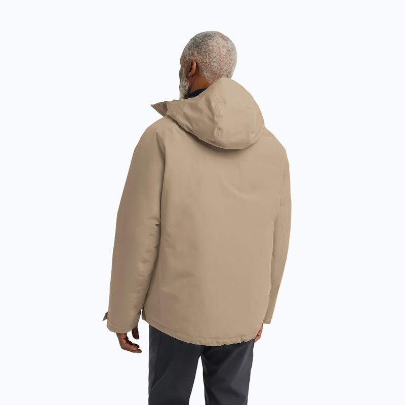 Geacă cu puf pentru bărbați Jack Wolfskin Icecape 2 l Down Ins Rds hazel wood 3