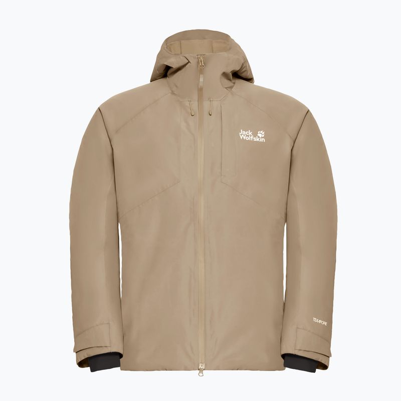 Geacă cu puf pentru bărbați Jack Wolfskin Icecape 2 l Down Ins Rds hazel wood 7