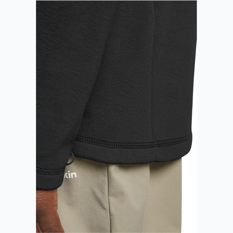 Bluză fleece pentru bărbați Jack Wolfskin Wild Rebel 200 Full Zip paw black 6