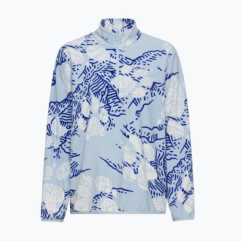 Bluză fleece pentru femei Jack Wolfskin Paw Era 100 Orint Half Zip paw crystal blue 7