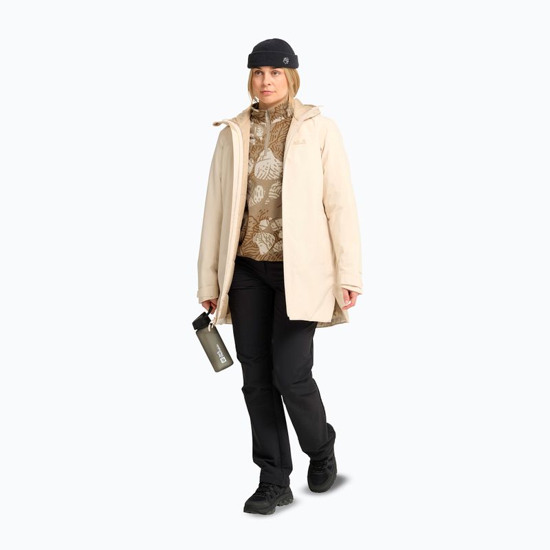 Bluză fleece pentru femei Jack Wolfskin Paw Era 100 Orint Half Zip paw hazel wood 2