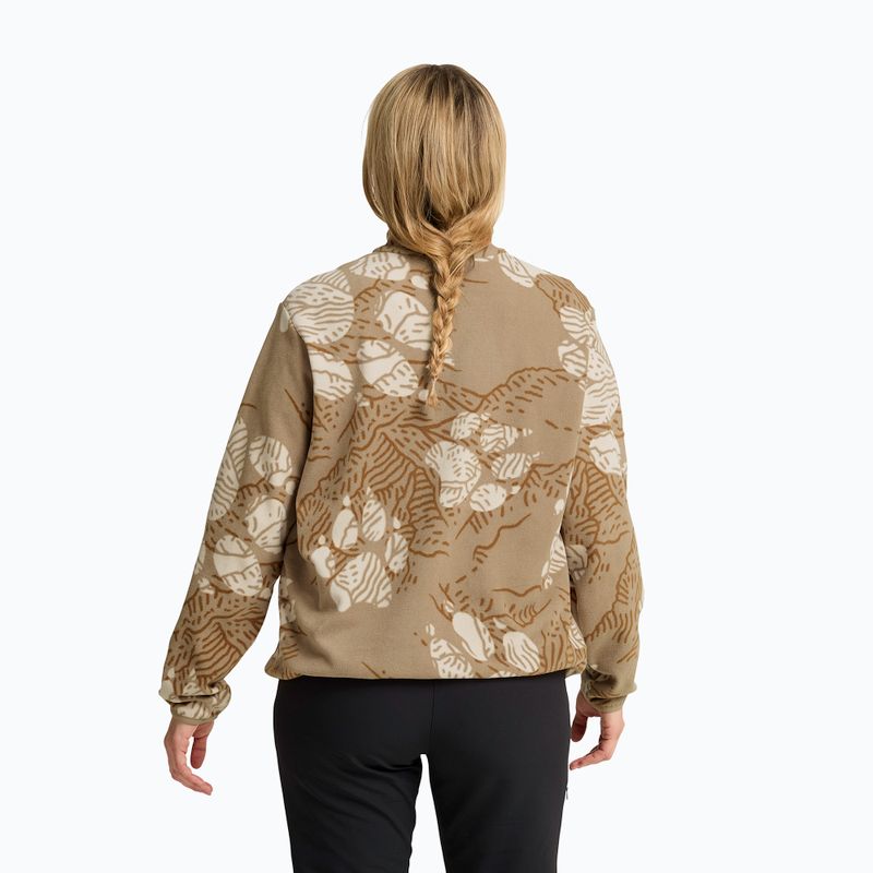 Bluză fleece pentru femei Jack Wolfskin Paw Era 100 Orint Half Zip paw hazel wood 3
