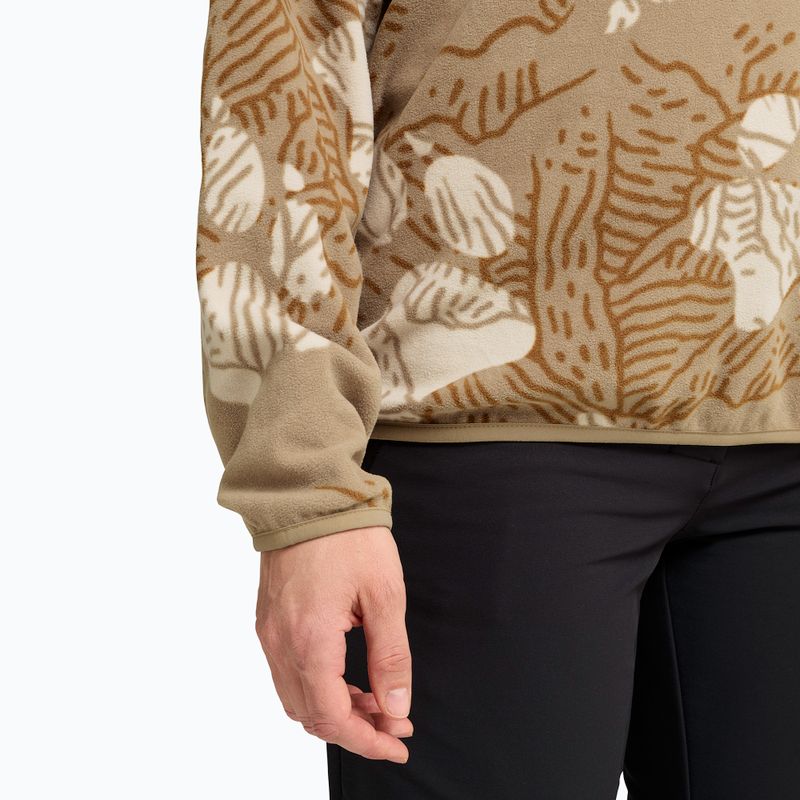 Bluză fleece pentru femei Jack Wolfskin Paw Era 100 Orint Half Zip paw hazel wood 6