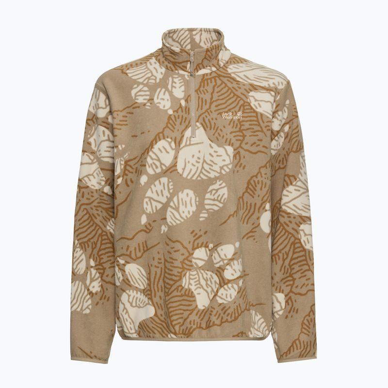 Bluză fleece pentru femei Jack Wolfskin Paw Era 100 Orint Half Zip paw hazel wood 7