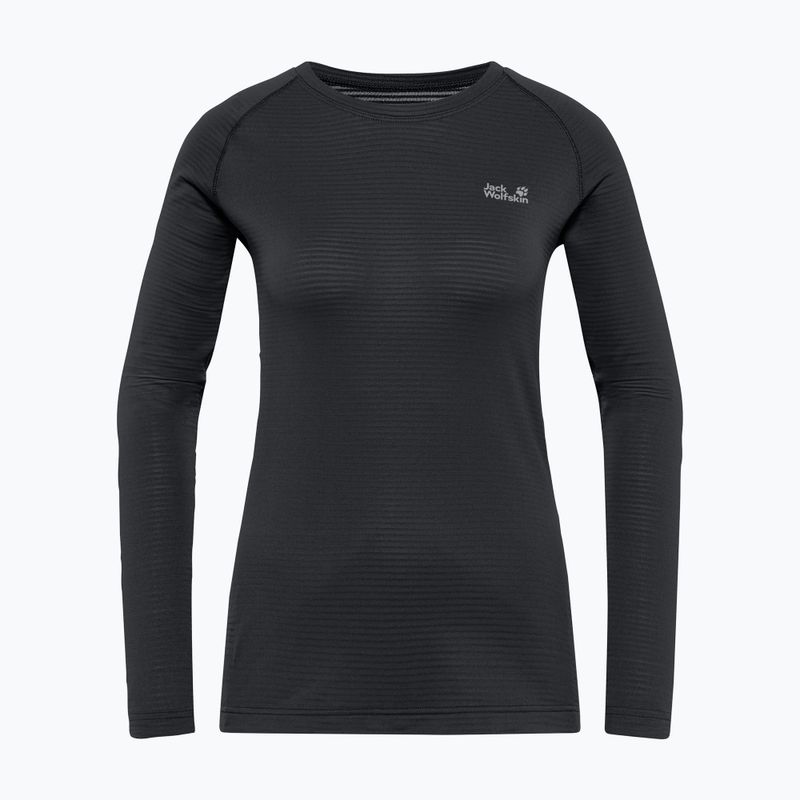 Bluză termoactivă pentru femei Jack Wolfskin Infinite Warm LS black 3