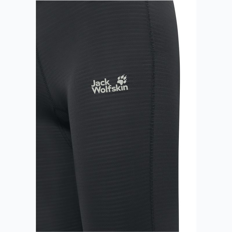 Pantaloni termoactivi pentru femei Jack Wolfskin Infinite Warm black 3