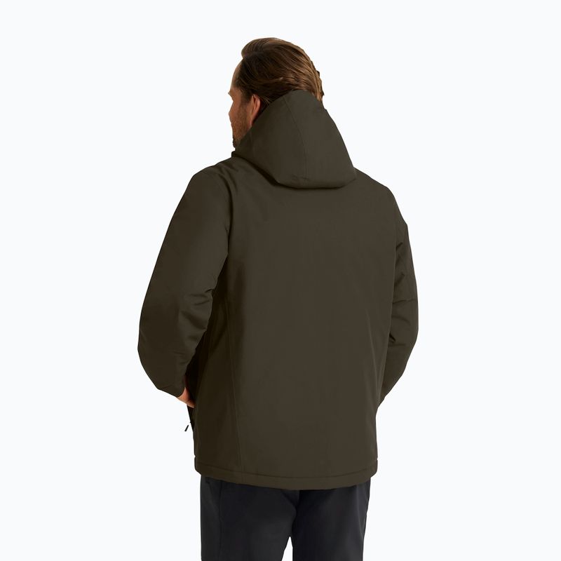 Geacă izolată pentru bărbați Jack Wolfskin Wisper Ins obsidian moss 3