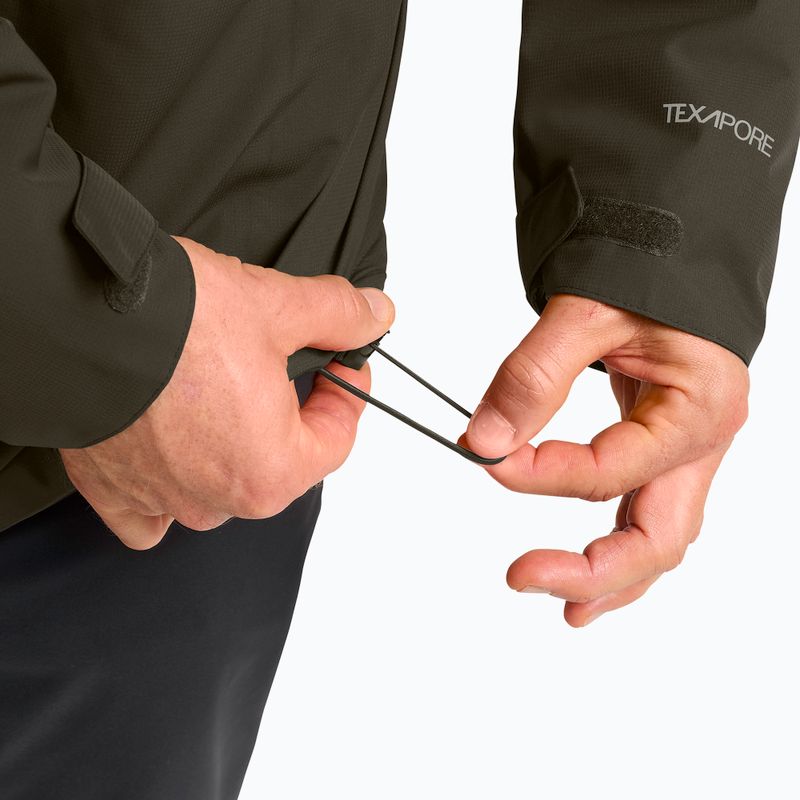 Geacă izolată pentru bărbați Jack Wolfskin Wisper Ins obsidian moss 6