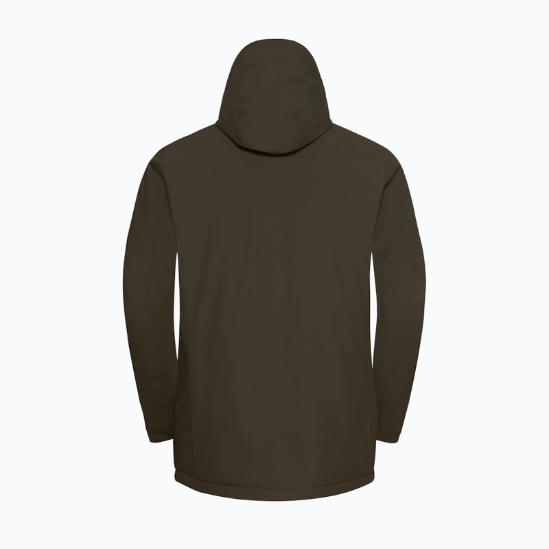 Geacă izolată pentru bărbați Jack Wolfskin Wisper Ins obsidian moss 8