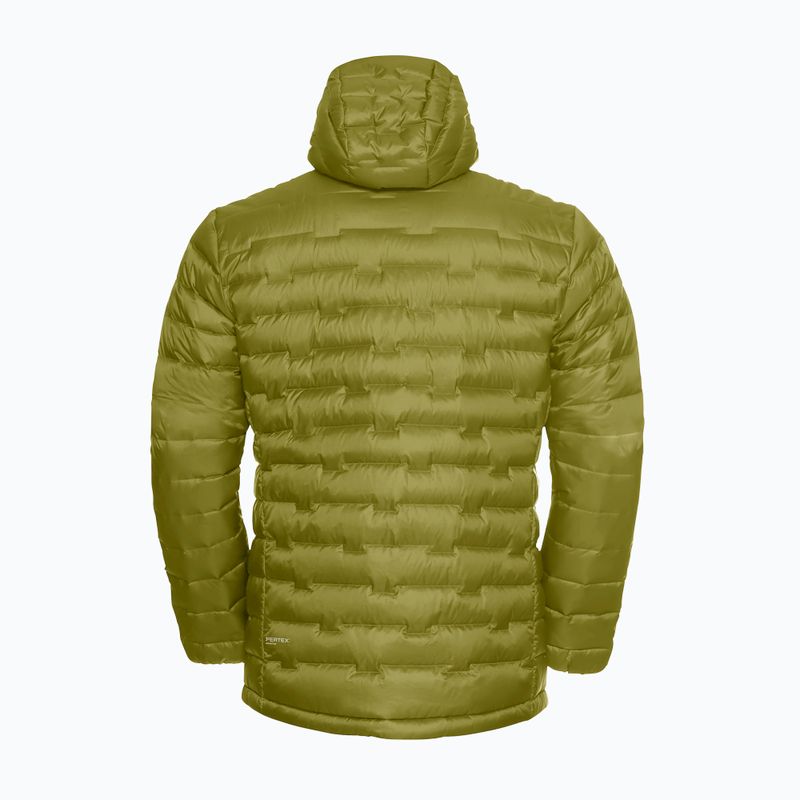 Geacă cu puf pentru bărbați Jack Wolfskin Passamani Down Hoody khaki green 7