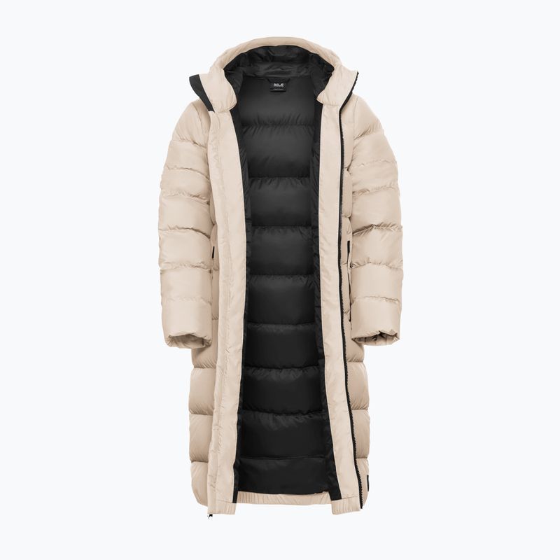 Palton cu puf pentru femei Jack Wolfskin Frozen Palace Coat oyster 8