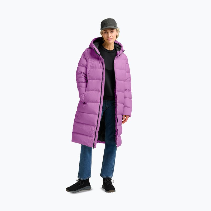 Palton cu puf pentru femei Jack Wolfskin Frozen Palace Coat vivid orchid 3