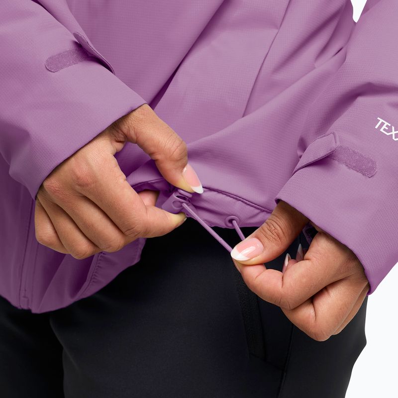 Geacă izolată pentru femei Jack Wolfskin Wisper Ins vivid orchid 5