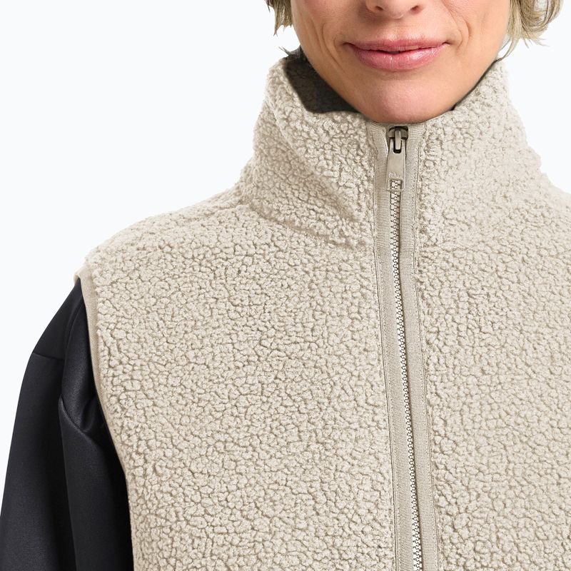 Vestă pentru femei Jack Wolfskin High Curl oyster 4