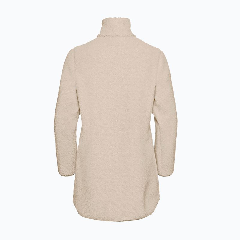 Bluză fleece pentru femei Jack Wolfskin High Curl Coat oyster 8