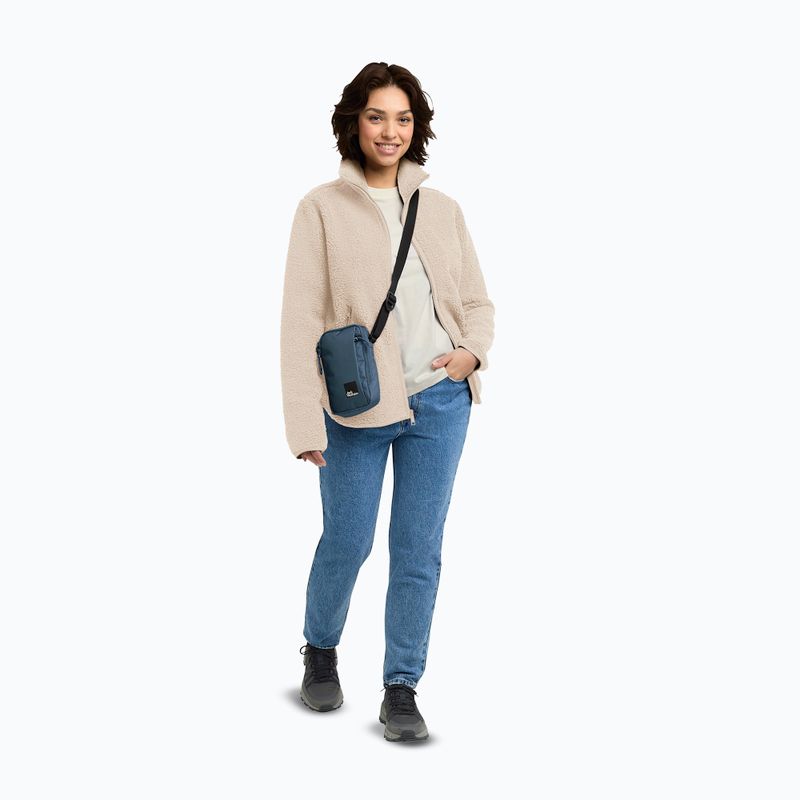 Bluză fleece pentru femei Jack Wolfskin High Curl oyster 2