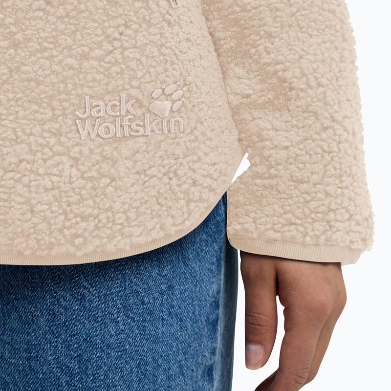 Bluză fleece pentru femei Jack Wolfskin High Curl oyster 6