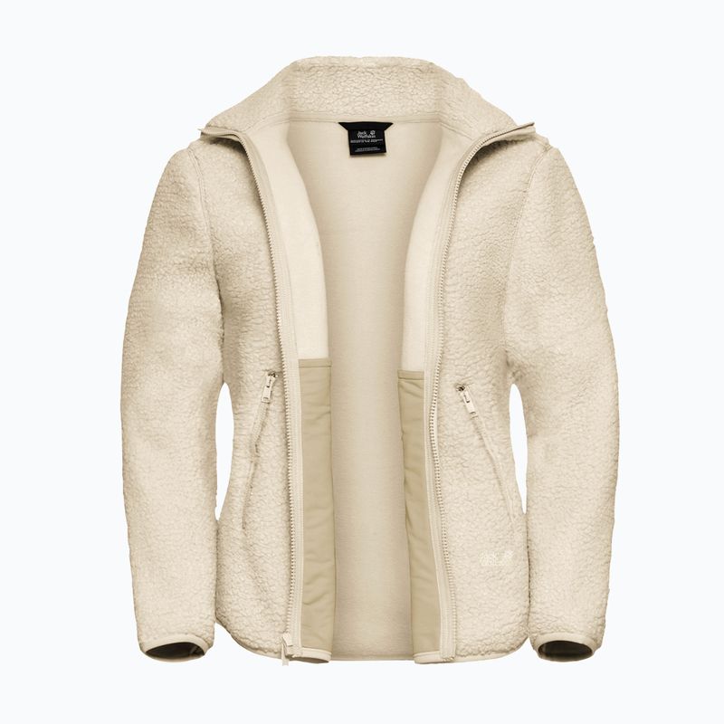 Bluză fleece pentru femei Jack Wolfskin High Curl oyster 9