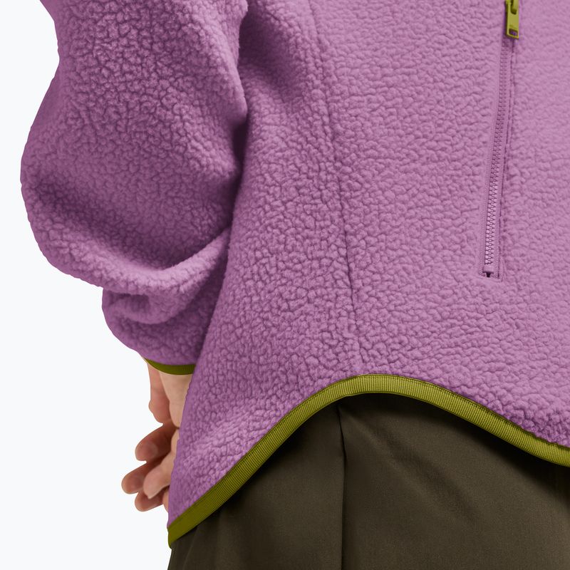 Bluză fleece pentru femei Jack Wolfskin Lite Curl Full Zip vivid orchid 6